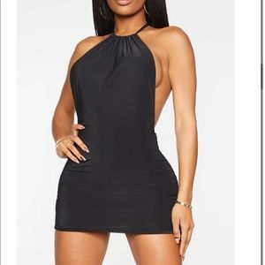 Cute little halter top black dress